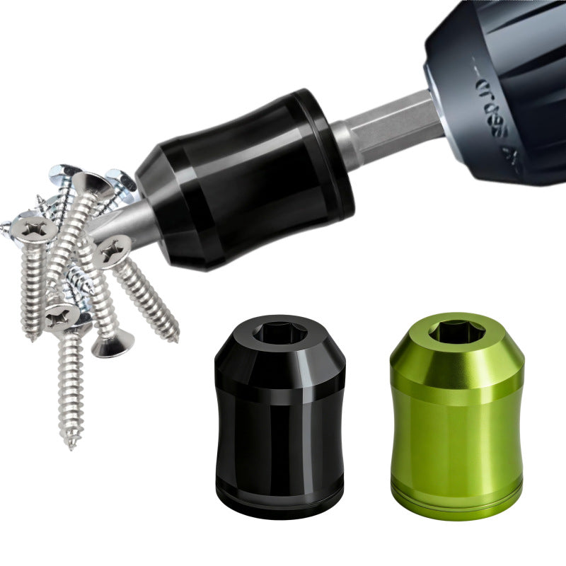 2pcs Powerful magnetic screw ring: 1/4 inch/6.35mm universal magnetic screw bracket detachable magnetizer